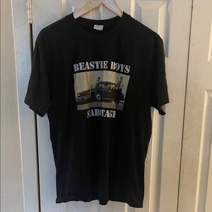 Beastie Boys Sabotage T-Shirt Size Large In Black